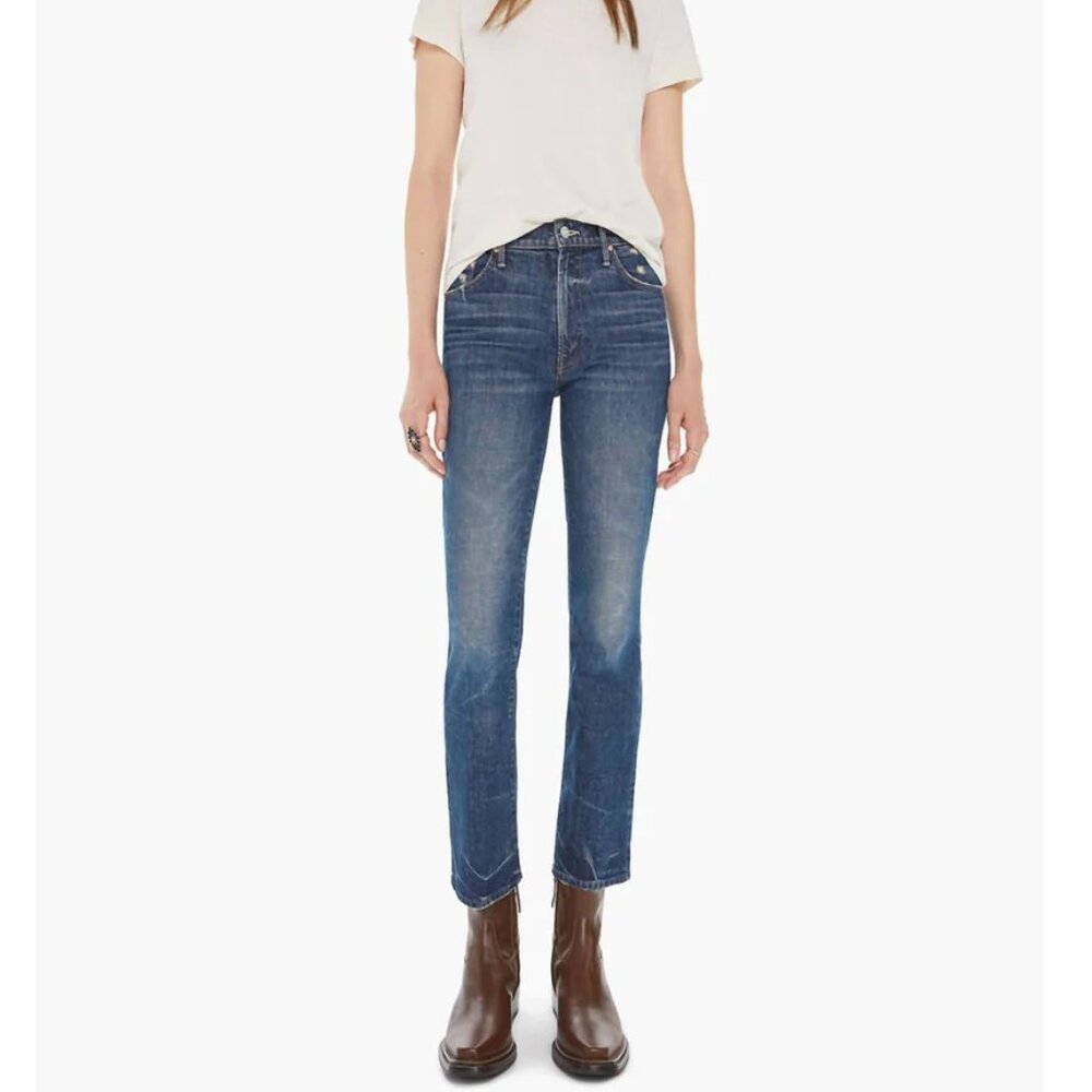 Mother Superior Mile High Insider ankle jeans